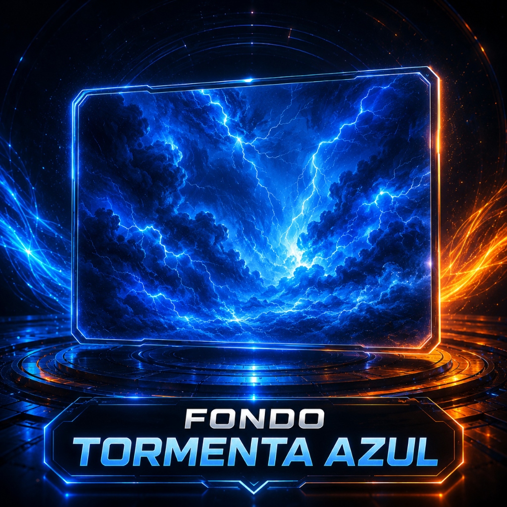 Fondo Tormenta Azul