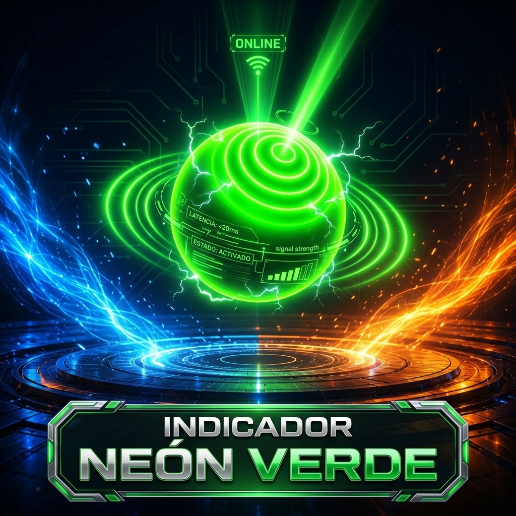 Indicador Neón Verde