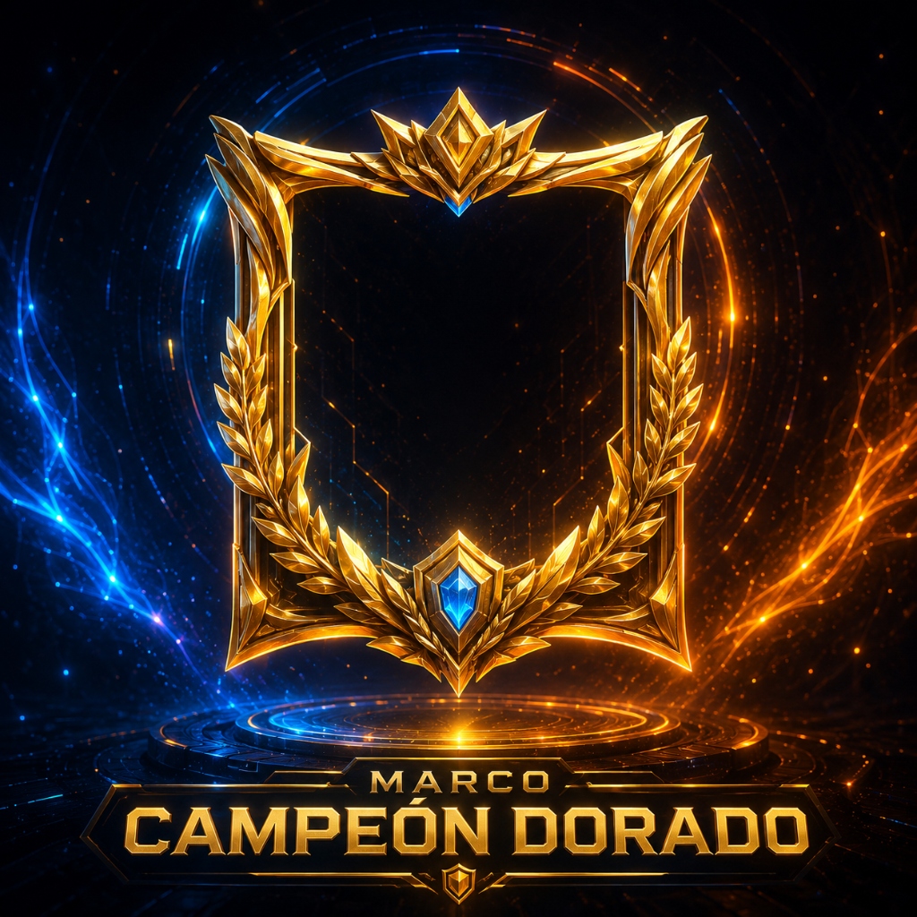 Marco Campeón Dorado
